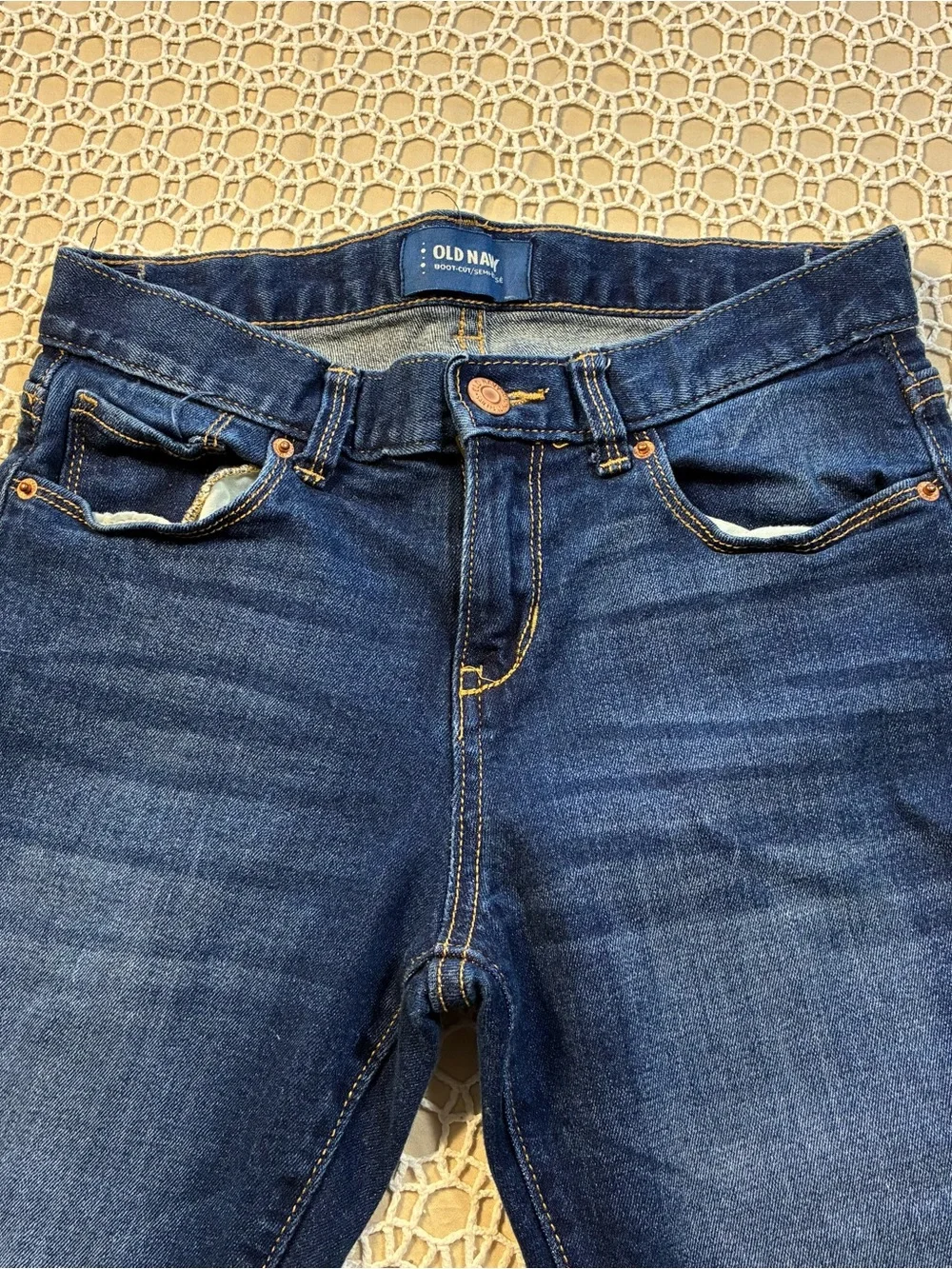 Old Navy Girl’s 12 Regular Indigo Flare Jeans Bootcut